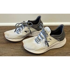 New Balance Fresh Foam Roav Running Shoes Size 6-6.5 White Gray